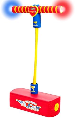 Flybar My First Foam Pogo Jumper for Kids Fun and Safe Pogo Stick for Toddlers, Durable Foam and Bungee Jumper for Ages 3 and up, Supports up to 250lbs