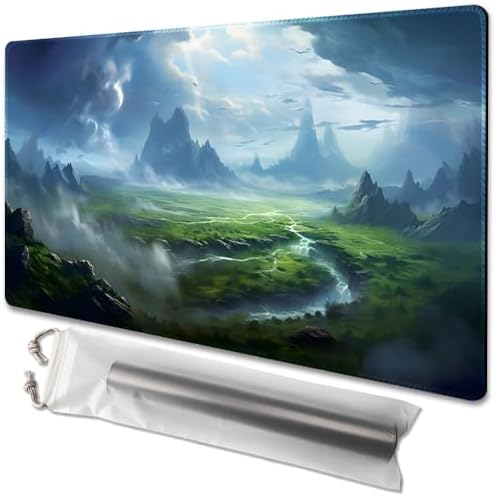 MTG Playmat - Non-Slip Backing Printing, Ideal for Card Game Enthusiasts TCG Playmat (Purify Land-No Deck)