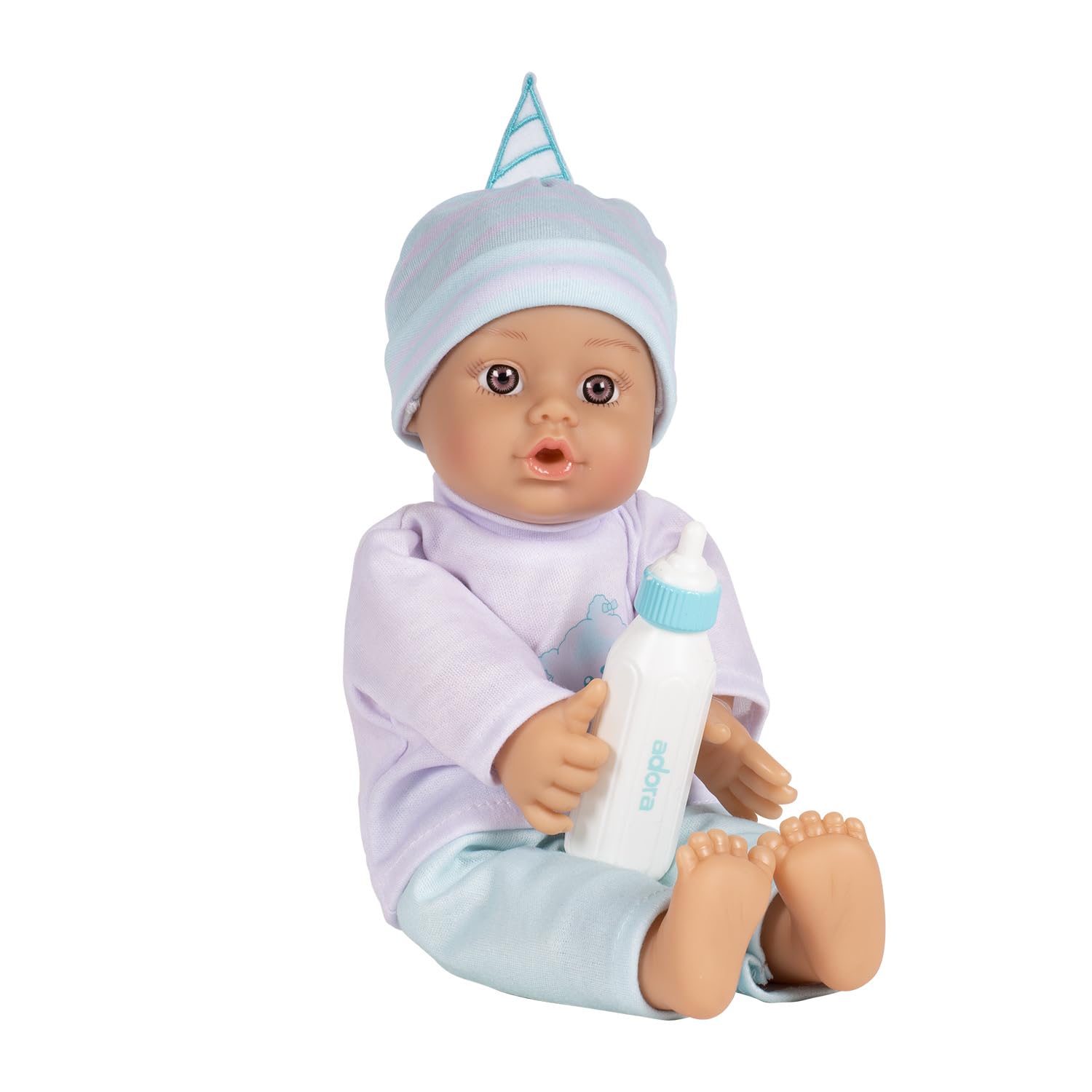 ADORA Soft Baby Doll, 11 inch Sweet Baby Puppy Cotton Candy, Machine Washable (Amazon Exclusive) 1+