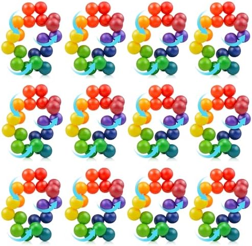 12PCS Autism Sensory Toys for Autistic Children,Quiet Fidget for Adults Kids, Stocking Stuffers for Boys,Autism for Toddlers 3-4,Travel for Ages 3-5 Gift(A)