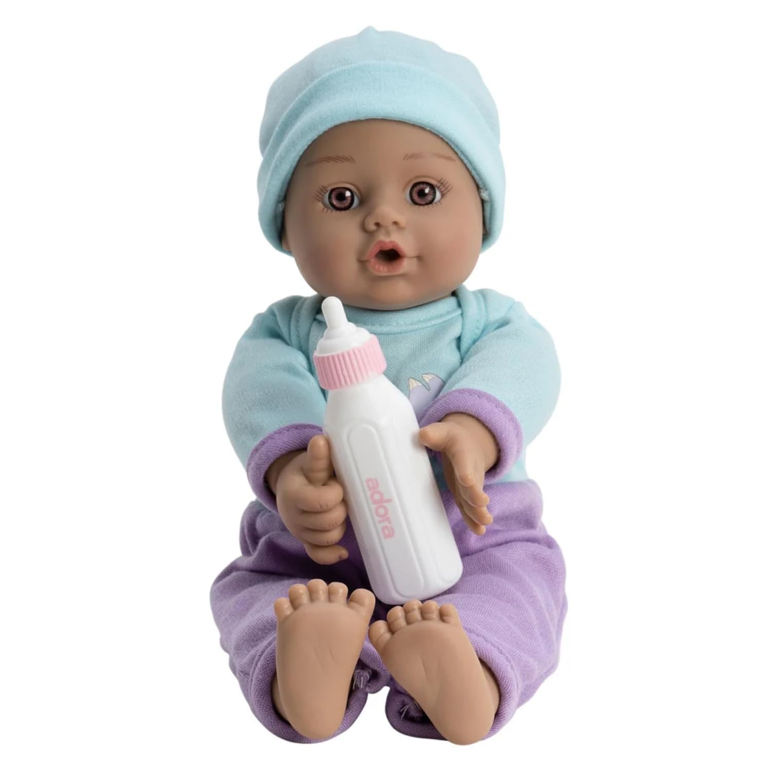 Adora Sweet Babies 11 Inch Soft Baby Boy Doll Machine Washable Cuddly Doll Birthday Gift for Ages 1 and Up - Sloth