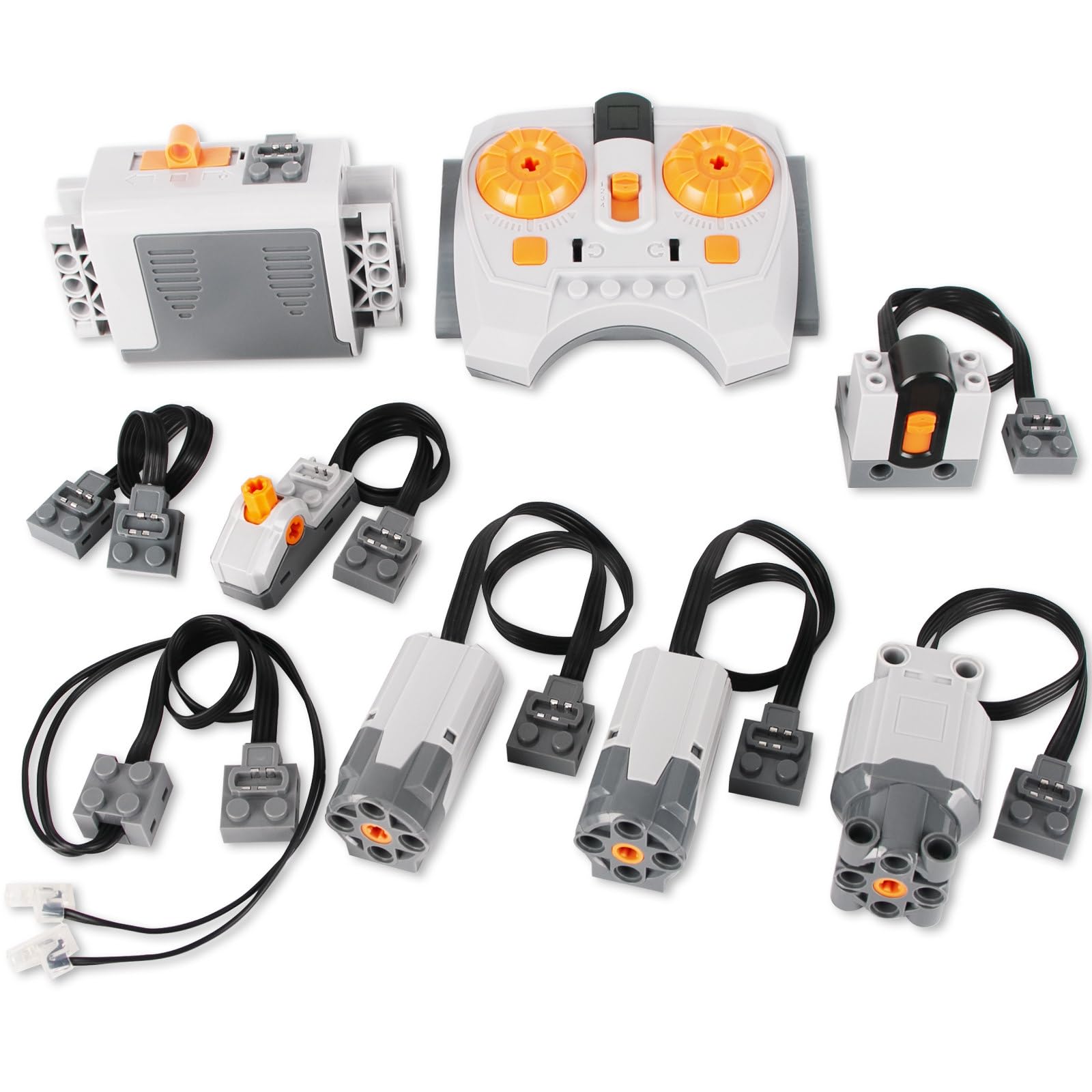 9-in-1 Motor Kit Compatible With Lego Technic, Set With Powerful Motors, Advanced Control Functionality, Ultimate Compatibility