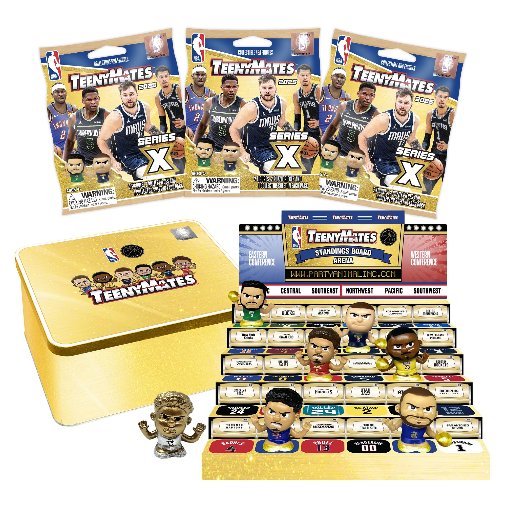 2025 NBA TeenyMates Collector Tin