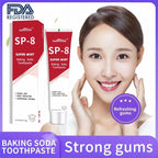 NASHUDA SP-8 [Triple Whitening]Probiotic Whitening Toothpaste, Oral Health Management,Enhanced Formula Balances Toothpaste Coffee Daily - Specification: 3PC