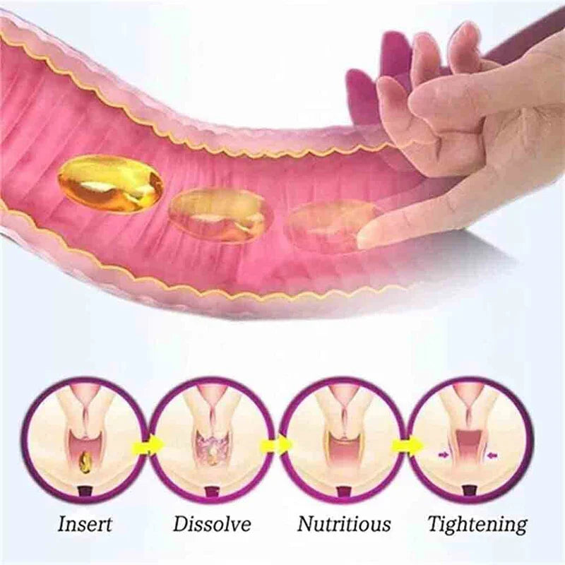 AnnieCare Instant Anti-Itch Detox Products, Annie Care Capsulas, Firming Repair & Pink and Tender Natural Capsules, Annie Care Capsulas (8Bag)