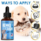 Alfa Pet Dog Cough Treatment Liquid ? Cat and Dog Cough Suppressant ? Natural Supplement for All Breeds ? Care for Breathing During All Life Cycle ? Marshmallow Root + Mullein Leaf in The Composition ? 2 Oz