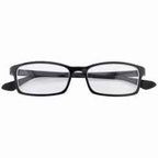 HUIHUIKK Distance Glasses Black Frame Shortsighted Myopia Glasses -1.00 Strength **These are not reading glasses**