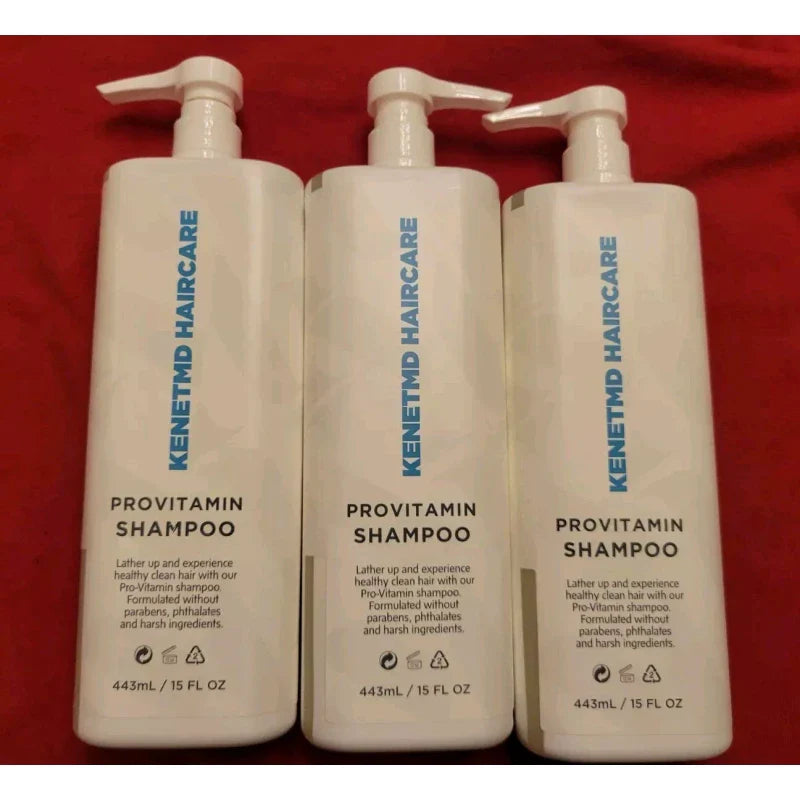 KenetMD Kenet MD Haircare Provitamin SHAMPOO 15 oz  Each, Ghilchrist & Soames Lot Of 3