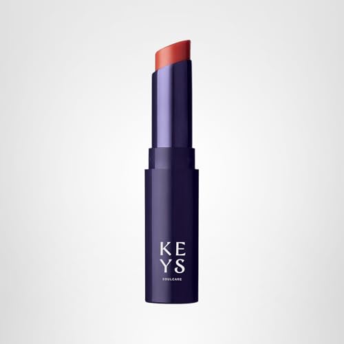Keys Soulcare Comforting Tinted Lip Balm with Avocado Oil, Moisturizes, Smooths & Softens, Sheer Color, Smooth Silky Formula, Cruelty-Free, 0.1 Oz