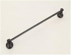 Towel Rails Solid Brass Towel Rack with Bar for Bathroom Shelf Wall Mounted, Oil Rubbed Bronze, 61.5 cm/Toilet Brush Set (Color : Toilet Brush Set) (Single Towel Rail b)