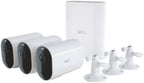 Arlo Pro 4 XL Spotlight 3 Camera Security Bundle - 2K, Motion Only, VMS4352P (Renewed)