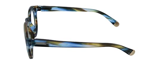 Peepers by PeeperSpecs Oprah's Favorite Women's Stardust Round Blue Light Blocking Reading Glasses - Multi Horn +1.75