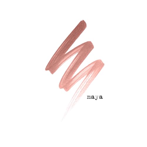 stila Calligraphy Lip Stain Long-Lasting Tint, Moisturizing, Transfer-Proof, Lightweight, Sheer Buildable Color, Fades to a Natural Wash of Colors