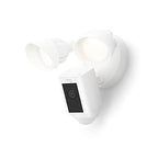 Ring Floodlight Cam Wired Plus — Outdoor home or business security with motion-activated 1080p HD video and floodlights, (2021 release) White