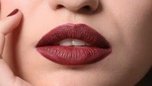 LIP INK Vegan Tinted Matte Moisturizing Lip Stain (Matte Maroon)