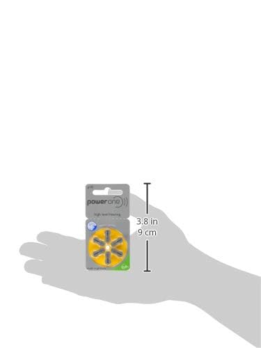 Varta Powerone P10 Mercury Free Hearing Aid Batteries Pack of 60