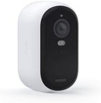 Arlo Essential Security Camera 2K 2nd Gen, Indoor/Outdoor Wireless Camera with Spotlight, 2-Way Audio, Color Night Vision, Motion Activation, Wide Angle, White, 1-Pack, VMC3050 (Renewed)