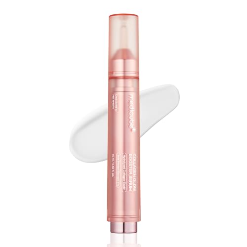 Medicube Collagen Glow Booster Milk Serum - Twist & Click - Radiance & Hydration with Niacinamide, Milk Protein Extract, Hydrolyzed Collagen - Illuminates & Firms Skin - Korean Skin Care, 0.50 oz
