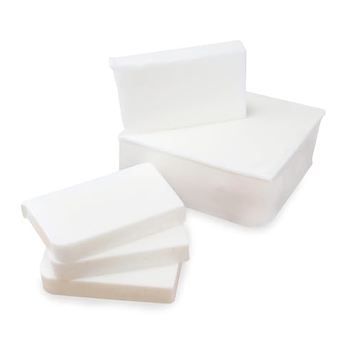 Primal Elements Beef Tallow Soap Base - Moisturizing Melt and Pour Glycerin Soap Base for Crafting and Soap Making, Easy to Cut - 5 Pound