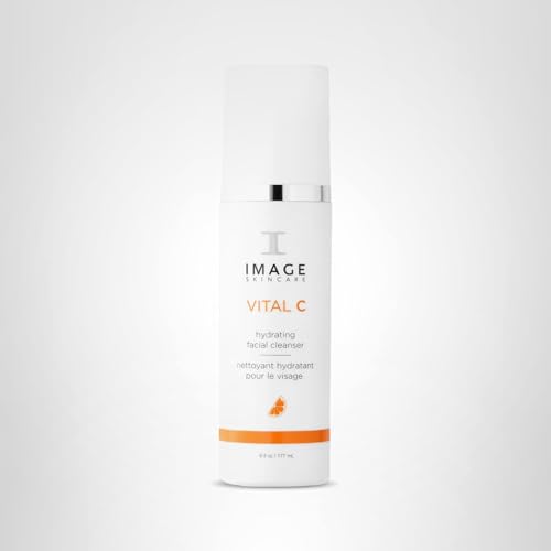 IMAGE Skincare, VITAL C Hydrating Facial Cleanser, Gentle Face Wash with Vitamin C, E and A, 6 fl oz