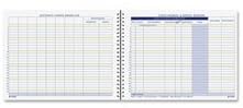 Adams Check Payment/Deposit Register, 96 Pages, 8-1/2"x11", White, Sold as 1 Each