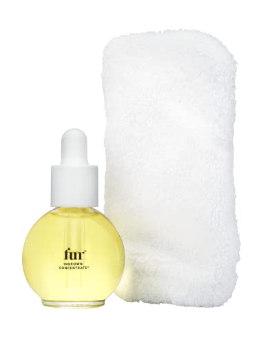 Fur Ingrown Concentrate: Exfoliating Oil Kit for your Hair and Skin to Smoothe, Soothe, and Treat Ingrown Hairs - O.5 fl. oz.