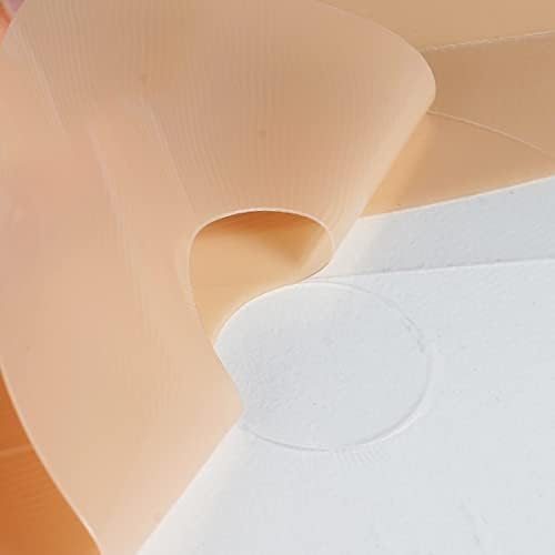 Silicone Scar Sheets for Breast - 8 Pack, Including 4 Areola Soft Strips & 4 Anchor Sheets