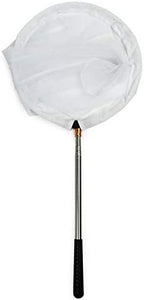 RESTCLOUD Insect and Butterfly Net with 14" Ring, 32" Net Depth, Handle Extends to 59 Inches