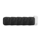 Blink Outdoor 4 (newest model) – Wireless smart security camera, two-year battery life, 1080p HD day and infrared night live view, two-way talk. Sync Module Core included – 5 camera system