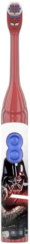 Oral-B Kid's Battery Power Toothbrush with Timer Featuring Disney's Star Wars Characters, Red, Pack of 3, Chewbacca, Darth Vader, and BB-8