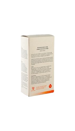 PURITO Pure Vitamin C Serum 60ml / 2.0 fl.oz., Natural Ingredients Serum, Vitamin C, Vegan & Cruelty Free, Hypoallergenic, Calming, Fragrance-free, Korean Skin Care