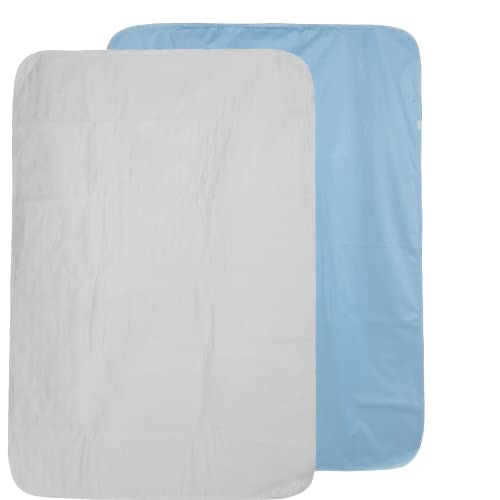 XL Washable Reusable Underpads 36"x54" Waterproof Absorbent Incontinence Bed Pad [3 Pack] Large Underpad with Heavy 4-Layer Protection for Beds Sofa and Mattress - Pads for Adults Seniors Kids & Pets