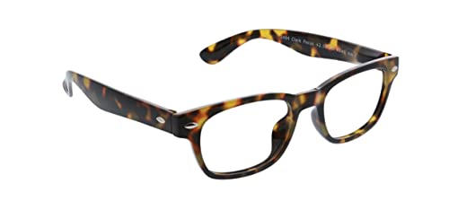 Peepers by PeeperSpecs Clark Blue Light Blocking Reading Glasses, Tortoise +1.75