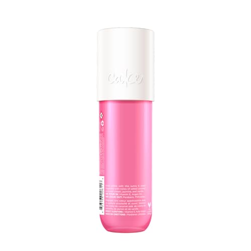 Cake Beauty Hair & Body Mist, The Finishing Touch - Pistachio & Salted Caramel Scent - Infused with Vitamin E & Argan Oil - For All Skin & Hair Types - 6.8 Fl Oz / 200 mL