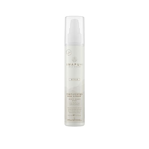 Awapuhi Wild Ginger by Paul Mitchell Texturizing Sea Spray, Creates Beach Waves, Adds Body, For All Hair Types, 5.1 fl. oz.