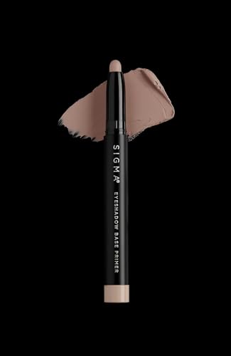 Sigma Beauty Eyeshadow Primer Base – Professional Grade Eye Primer Crayon w/Sleek Retractable Tip for Long-Lasting Makeup & All-Day Color Payoff, Prevents Creasing (Persuade, Light Pink Beige Matte)