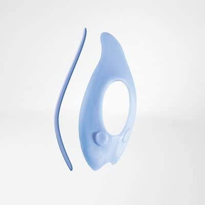 Bauerfeind - GenuTrain P3 - Patella Knee Support - for Misalignment of The Kneecap - Left Knee - Size 4 - Color Titanium