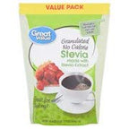 Great Value Granulated No Calorie Stevia Value Pack, 19.4 oz (pack of 1)