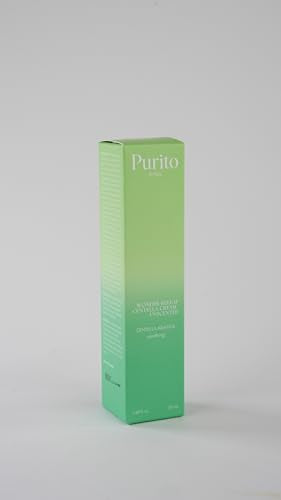 PURITO Centella Unscented Cream, Korean Centella, for All Skin Types, Soothing, Facial Cream for face, K-Beauty, Korean Skin Care, 50ml 1.7 fl.oz