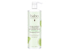 Babo Botanicals Swim & Sport Citrus Mint & Passion Fruit Shampoo & Wash - Purifying Cleanser for hair & body- Removes chlorine & sweat - For all ages - Scented with Citrus & Peppermint Essential Oils