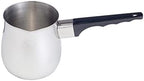 Fino Stainless Steel Turkish Coffee Pot - Professional 18/8 Warmer for Stovetop Coffee, Milk, Tea, Hot Chocolate - Delicious Daily Beverages - 24-Ounce