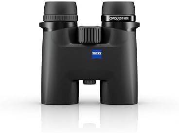ZEISS Conquest HDX Binoculars 8x32 Waterproof, Compact with LotuTec T* HD Coated Glass for Optimal Clarity in All Weather Conditions for Bird Watching, Hunting, Sightseeing, Black