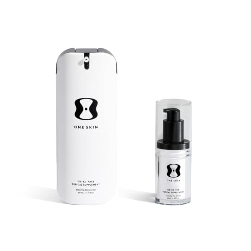 FACE & EYE OS-01 Peptide Topical Supplement | Skin Longevity Age Reversal Moisturizer and Eye Cream
