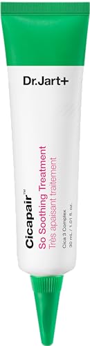 Dr.Jart+ Cicapair™ So Soothing Face Treatment for Visibly Irritated Skin with Centella Asiatica | Skin Barrier Repair | Korean Skin Care, 1.01 Fl Oz