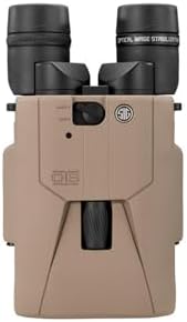 SIG SAUER ZULU6 HDX PRO 18x50mm Waterproof Fogproof Durable FDE Image Stabilized Hunting Binoculars, Multicoated Anti-Glare Lenses, Up to 40 Hours Runtine, Carrying Case & Carrying Strap Included