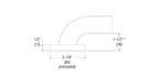 Commercial Grab Bar Bundle for Commercial Restrooms - ADA Compliance - 1.5" Diameter - 18", 36", 42" - Pack of 3