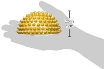 Yamuna Body Rolling Foot Wakers Gold – Foot Massager and Exercise Equipment for Balance, Circulation, and Plantar Fasciitis Relief – Yamuna Balls Kit with Online Instructional Video