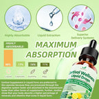 Cortisol Supplement Liquid Drops, 17-In-1 Cortisol Detox W. Magnesium Glycinate