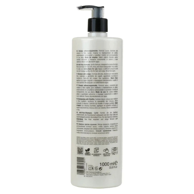 Tahe Miracle Gold Frizz Control Big Kit - Shampoo 1000ml, Mask 1000ml, Hair Shine Mist 200ml - Includes Hair Shine Mist for Ultimate Frizz Control