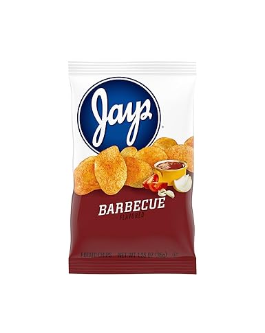 JAY'S BARBEQUE Potato Chips A Chicago Original 10 Pack 1.25oz bags